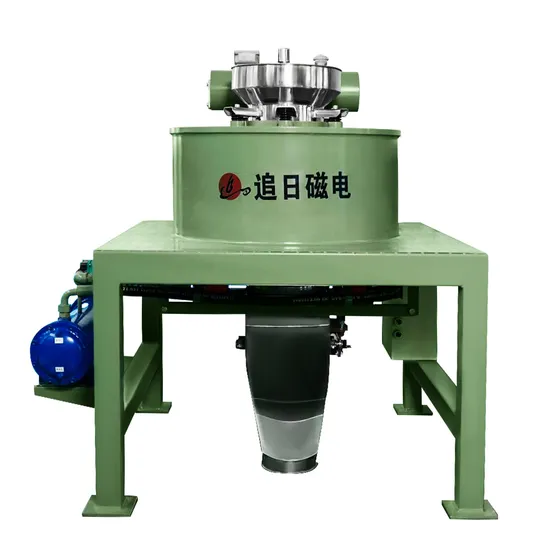High Intensive Wet Roll Magnetic Separator for Fine Particle Minerals
