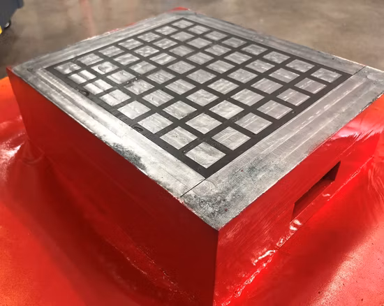 Постоянные магнитные патроны с ЧПУ нестандартного размера для фрезерования