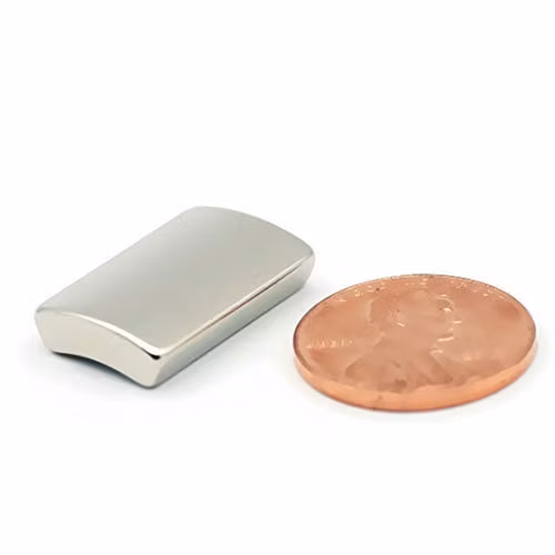 Hc40b N42 полукольцевой неодимовый магнит, дуговой сегмент полукруглой трапеции изогнутый неодимовый магнит, используемый для ветряных турбин